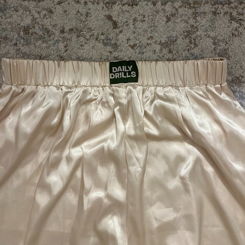 Daily Drills Silky Resort Pant - Champagne Color